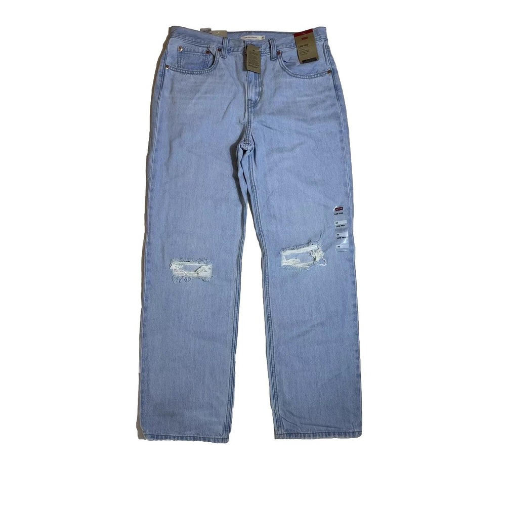 $79.50 Levi's Women's‎ Low Pro Straight Leg Jeans Mid Rise Original Style Sz 30